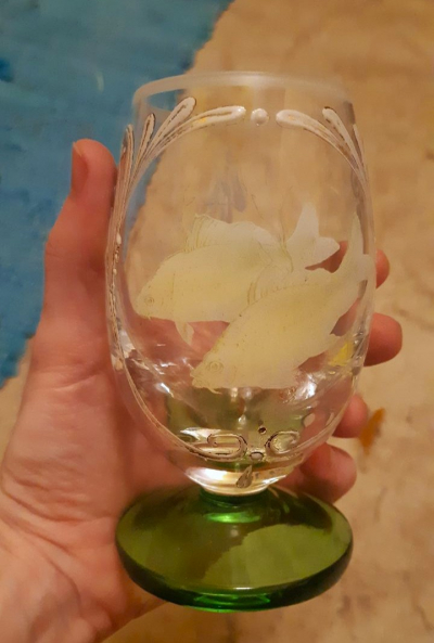 Sklenička s kapry