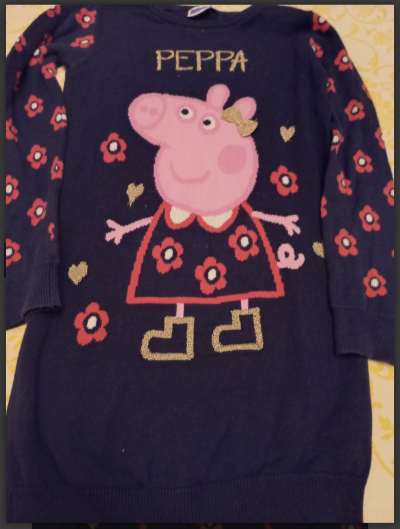 Šaty Peppa vel.122
