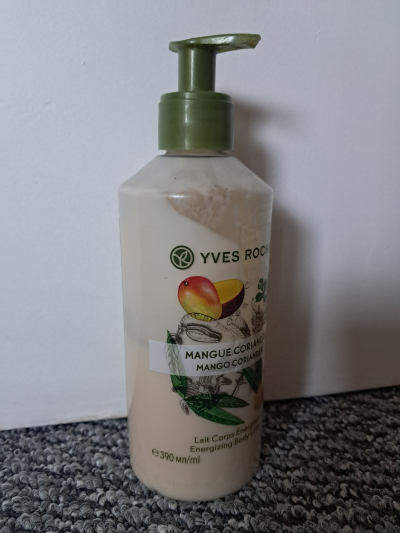 Tělové mléko Yves Rocher mango a koriandr