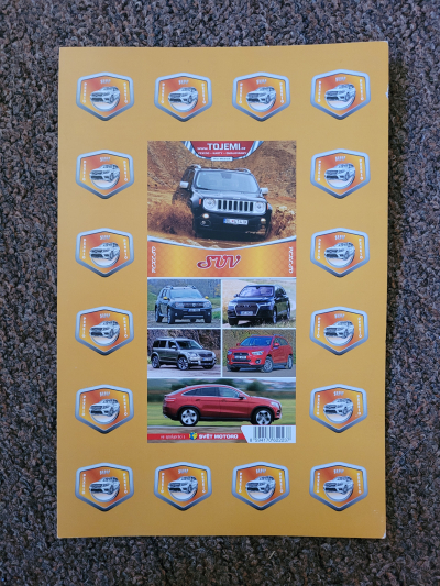 Pexeso auta SUV