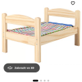 Ikea Dusting postýlka pro panenku