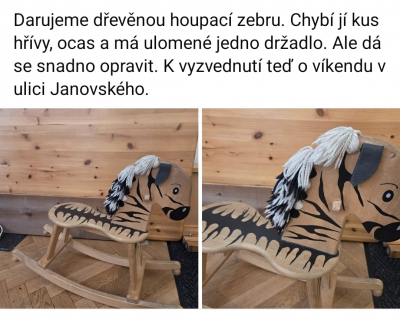 Houpací konik info na foto