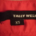Červená sukně XS