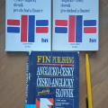 Česko-anglický a anglicko-český slovník 3 ks