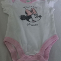 Bílé body Minnie vel. 68/74