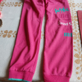 tepláčky růžové, kolem 6 r