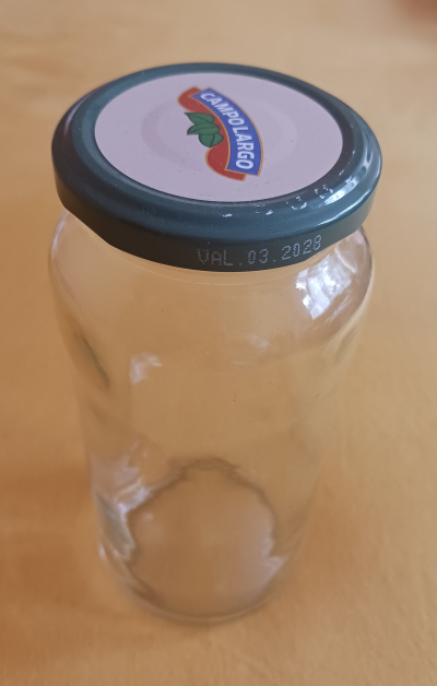 Sklenice od fazolí, 16 ks