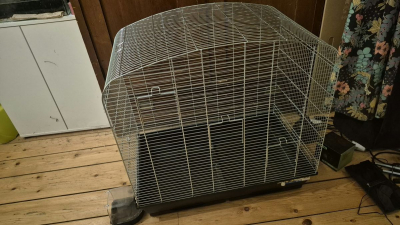klec pro kanárky, papoušky + příslušenství