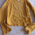 Tričko žluté Zara vel.140