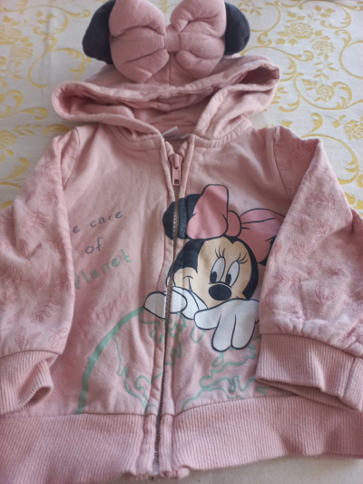 Krásná minnie mikina vel. 74