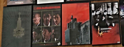 cca 26 DVD + 4 Rammstein