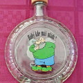 Vtipná placatice  na slivovici nebo na čaj :D