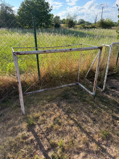 Zahradní fotbalové branky - kovové