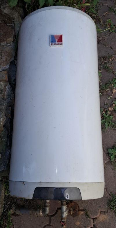 Boiler Dražice 125 l - funkční