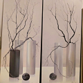 2x velký moderní obraz Alice Wonder (30x70 cm)