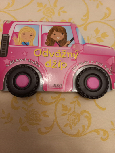 Dětská knížka Odvážný džíp