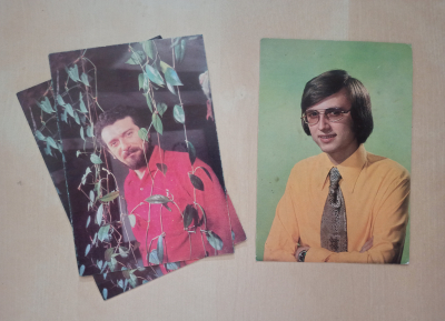 3 ks fotografií s českými zpěváky