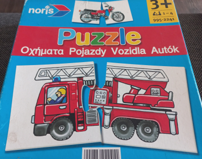 Dětské puzzle 12 obrázků