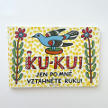 Dětská knížka "KU-KU!" - tvrdé listy