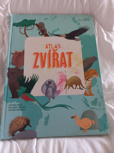 Kniha Atlas zvířat