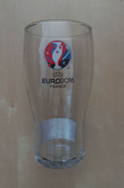 Půllitr s motivem Euro 2016