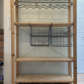 Dřevěný regál IKEA IVAR