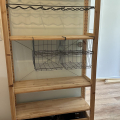 Dřevěný regál IKEA IVAR