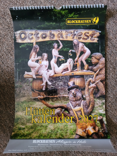 Kalendář 2027 Oktoberfest
