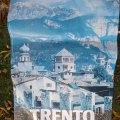 Starší plakát ze severoitalského města - Trenta 100x 70cm