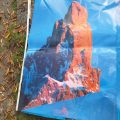 Starší plakát italských horských štítů - 100 x 70cm