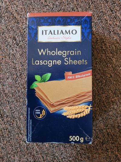 Celozrnné lasagne