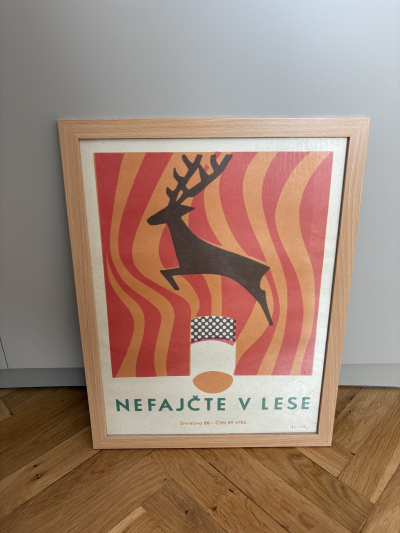 Obraz "Nefajčte v lese" č. 83/240
