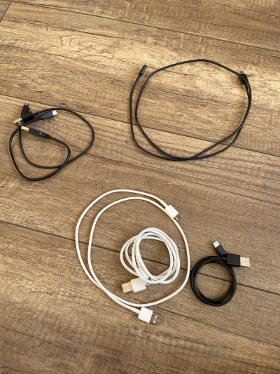 Kabely usb- micro usb a usb-C