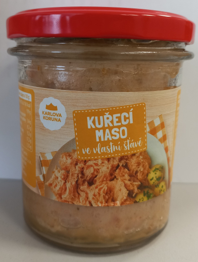 Kuřecí maso ve vlastní šťávě - rezervováno pro Honzu M.