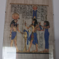 Obrázek na papirusu dovezen z Egypta