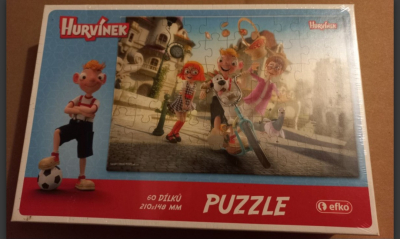 Puzzle Hurvínek nové ještě nerozbalené