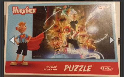 Puzzle Hurvínek nové nepoužité