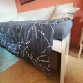 Postel IKEA Flaxa bílá