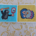 Krteček omyvatelná knížka