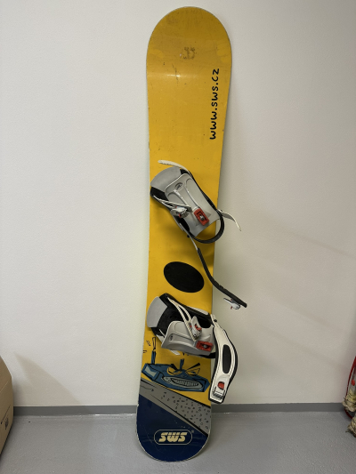 Snowboard s vázáním 170