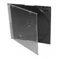 5X Plastový obal na CD - slim černý