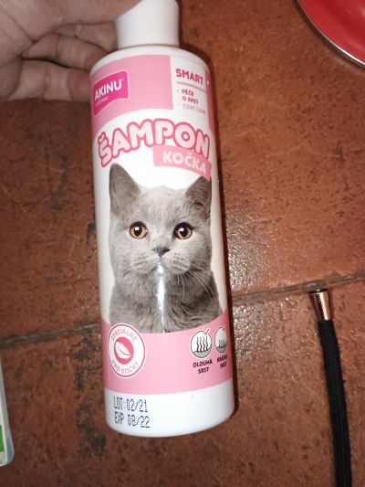 Pro kočky sampon