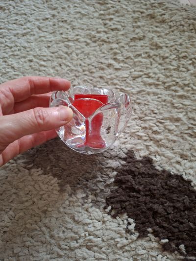 Svicen z tezkeho skla V7cm,S10cm