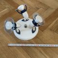 Stropní svítidlo, cca 20 cm, včetně LED žárovek, funkční