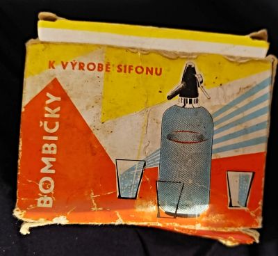 Retro bombičky do sifonové láhve