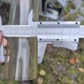 Silnostěnné skleněné trubky Ø 50 mm, délka až 2,8 m