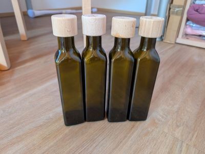Lahvičky / sklenice 4 ks po 250 ml
