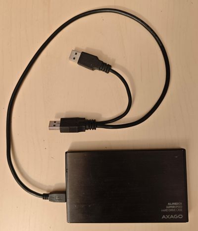 AXAGO externí case pro SATA III 2,5" HDD