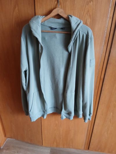 khaki mikina XL