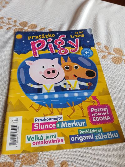 časopis kousek použítý